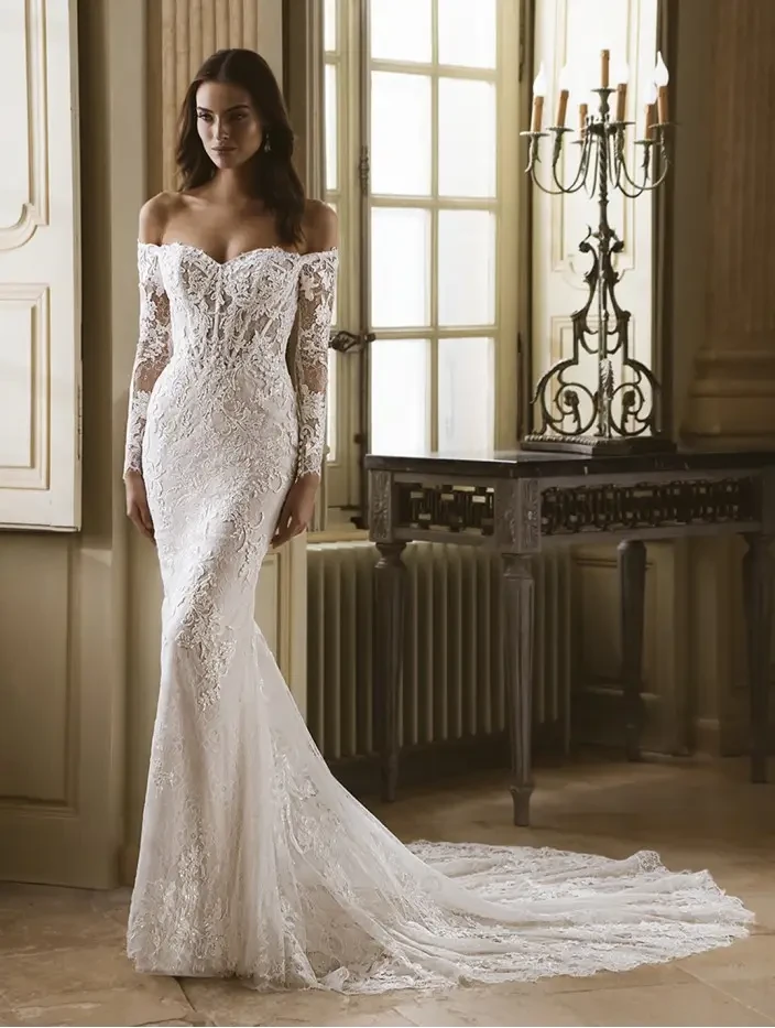 Elyse Goldie bridal gown