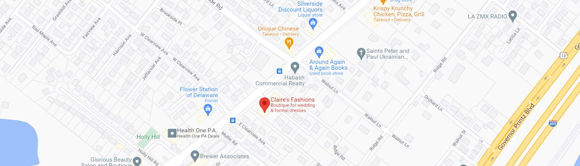 Claire's Fashions Inc location