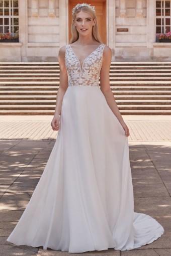 Adore by Justin Alexander 11226 Alessia #0 Ivory/Nude thumbnail
