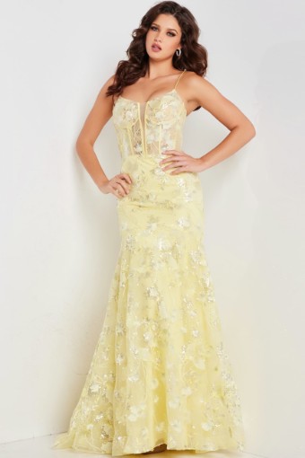 Jovani 38004 #8 Yellow thumbnail