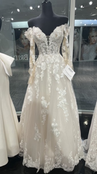 Allure Bridals A1217 #7 Desert/Champagne/Ivory/Nude thumbnail