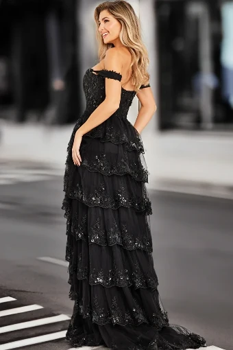 Jovani 36687 #7 Black thumbnail