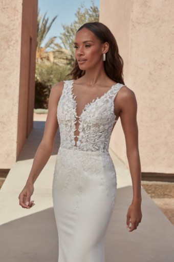 Adore by Justin Alexander 11313 Alima #2 Ivory/Latte thumbnail