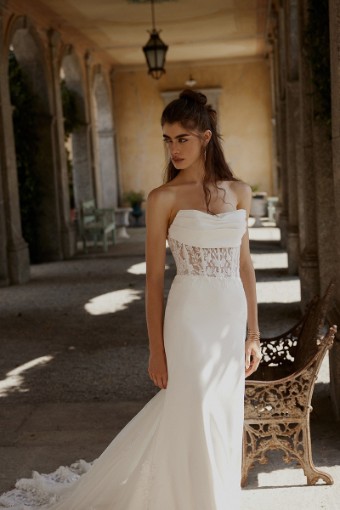 Justin Alexander 88375 Ilia #4 Ivory/Latte thumbnail