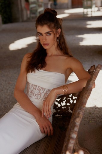 Justin Alexander 88375 Ilia #5 Ivory/Latte thumbnail