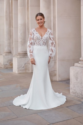 Adore by Justin Alexander 11248SD Riley #0 Ivory/Nude thumbnail