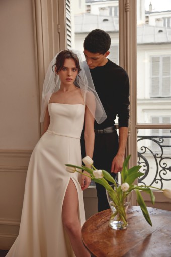 Adore by Justin Alexander 11367 Beau #5 Ivory/Latte thumbnail
