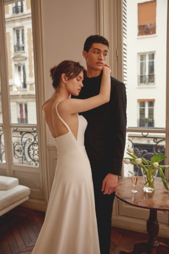 Adore by Justin Alexander 11367 Beau #3 Ivory/Latte thumbnail