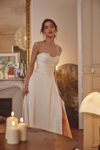 Adore by Justin Alexander 11369SD2 Marguerite #2 Ivory thumbnail
