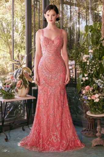 Andrea & Leo Couture A1363 #4 Coral thumbnail