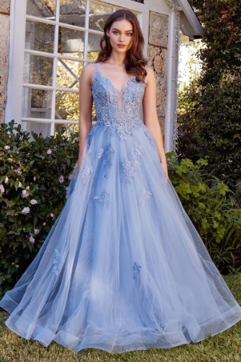 Andrea & Leo Couture A1417 #7 Blue thumbnail