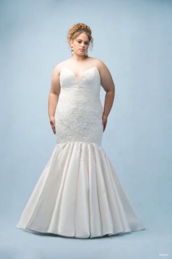 Disney Fairy Tale Weddings D430 Ariel #3 Pearl/Ivory/Nude thumbnail