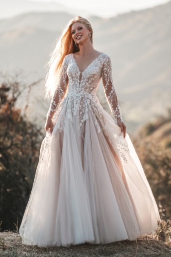 Allure Romance R3708L #0 Ivory/Nude thumbnail