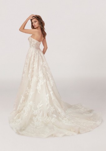 Madison James MJ1063L Gina - custom slit #3 Ivory thumbnail