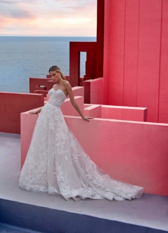 Madison James MJ1063L Gina - custom slit #6 Ivory thumbnail