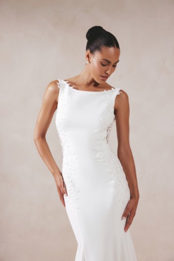 Adore by Justin Alexander 11379 Lanie #3 Ivory/Latte thumbnail
