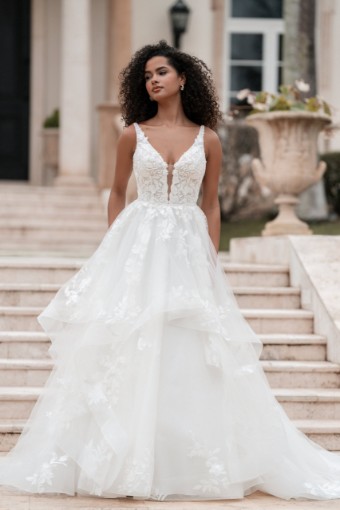 Allure Bridals A1361L #3 Ivory/Nude thumbnail