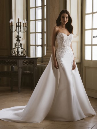 Elysee by Enzoani Gala-LM B #5 Ivory/Ivory thumbnail