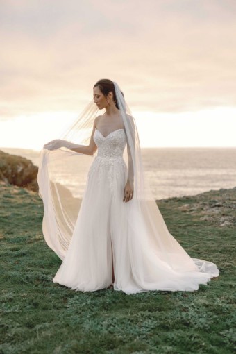 Adore by Justin Alexander 11424 Salome #8 Sand/Ivory/Latte thumbnail