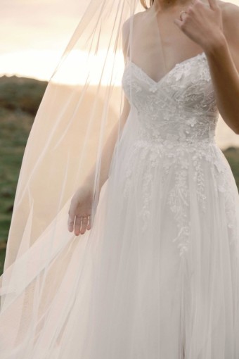 Adore by Justin Alexander 11424 Salome #6 Sand/Ivory/Latte thumbnail