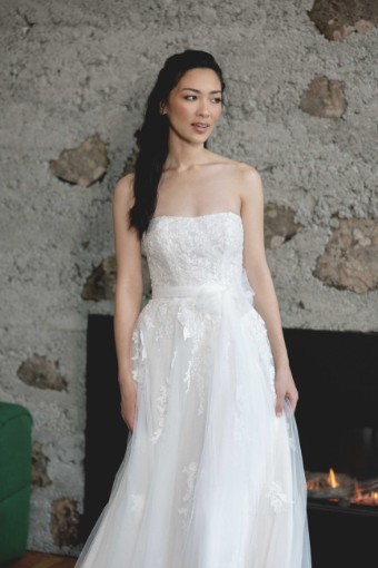 Adore by Justin Alexander 11417 Chessa #2 Ivory thumbnail