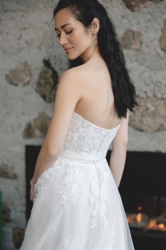 Adore by Justin Alexander 11417 Chessa #3 Ivory thumbnail