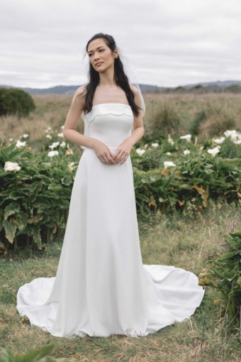 Adore by Justin Alexander 11419 Ondine #6 Ivory thumbnail