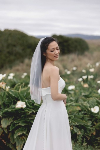 Adore by Justin Alexander 11419 Ondine #3 Ivory thumbnail