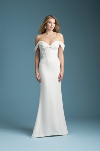 Allure Bridals A1358 #0 Ivory thumbnail