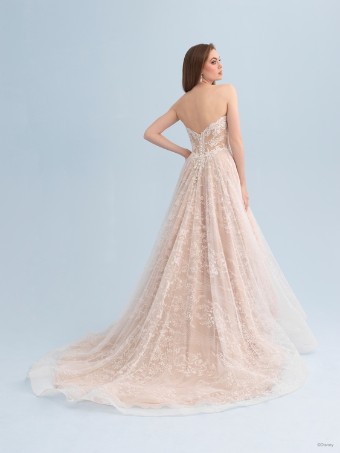 Disney Fairy Tale Weddings D363 Cinderella #4 Ivory/Nude thumbnail