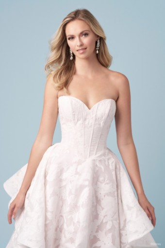 Disney Fairy Tale Weddings D466 Rapunzel #1 Ivory/Lavender thumbnail