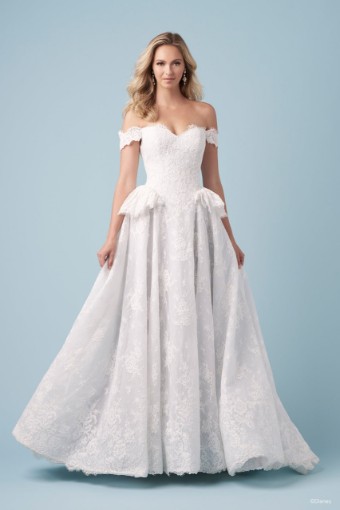 Disney Fairy Tale Weddings D473 Cinderella #0 Ivory thumbnail