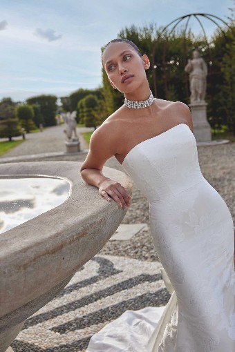 Justin Alexander 88454 Kirsten #3 Ivory thumbnail