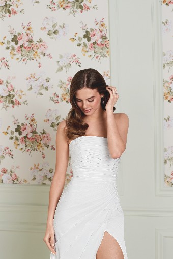 Adore by Justin Alexander 11458 Midge #1 Ivory thumbnail